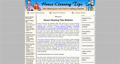 Desktop Screenshot of house-cleaning-tips.net